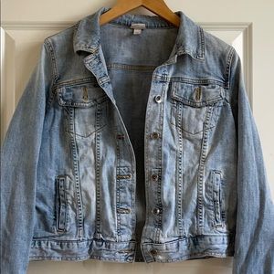 Merino stretch light jean jacket